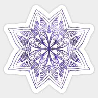 Purple Mandala Sticker